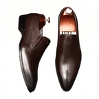 Bomeishoes Men's Slip On Dress Shoes | Designer Formal Loafersyes