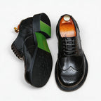 British Men's Brogue Derby: Fashion Versatile Wedding Dress