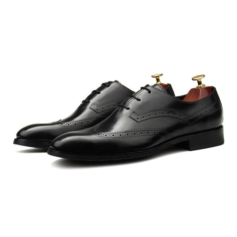 business formal shoes men Brogue Oxford shoes