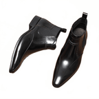 fashion chelsea style boots mens slip on Ankle bootsyes