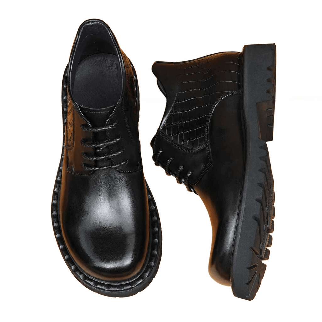 fashion lace up formal boots for men Ankle bootsyes
