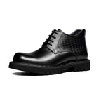 fashion lace up formal boots for men Ankle bootsyes