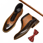 fashion zip dress boots for men dress shoesyes