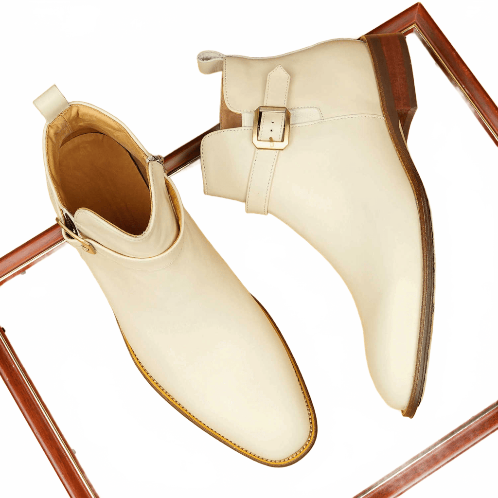 formal men's boots fashion zipper buckle Dress shoesyes
