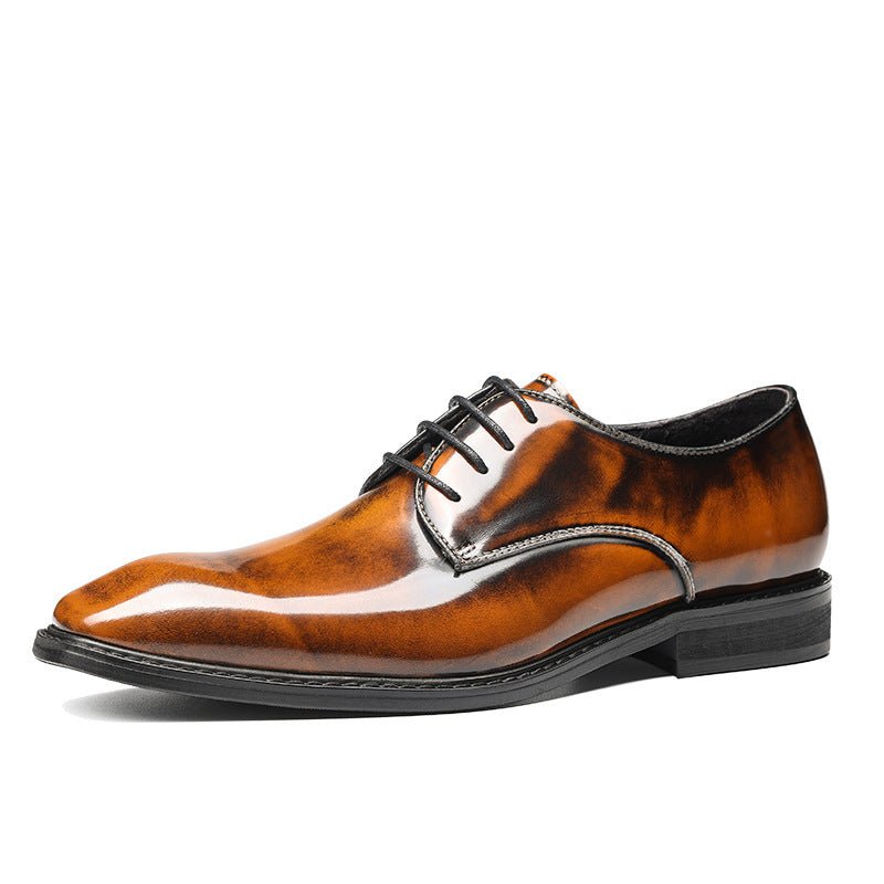 formal shoes for men stylish Wedding Lace up Derby shoesyes