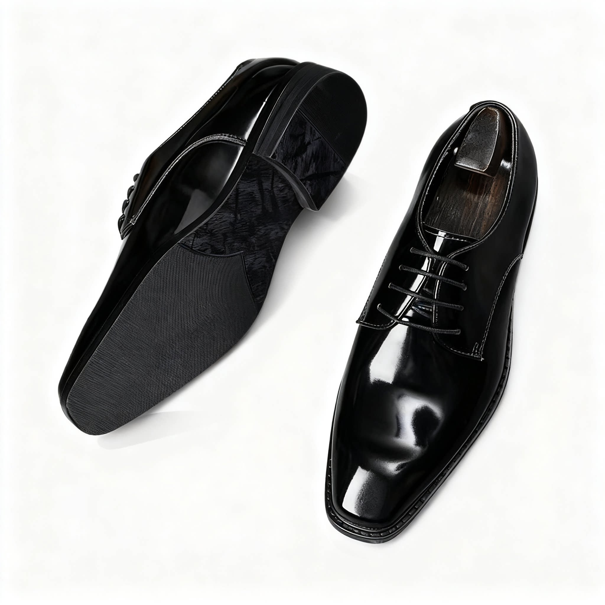 formal shoes for men stylish Wedding Lace up Derby shoesyes