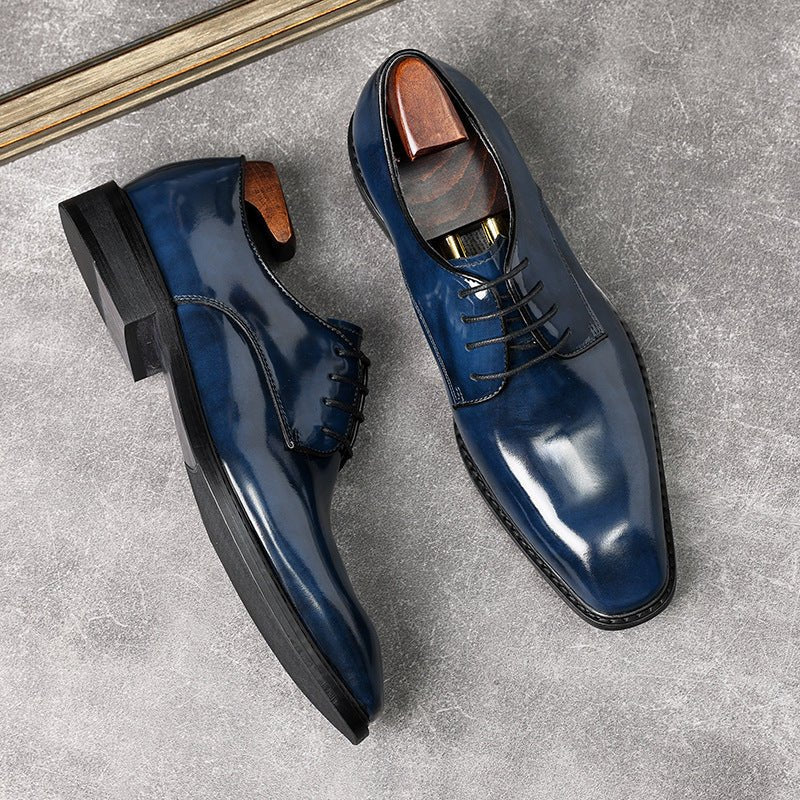 formal shoes for men stylish Wedding Lace up Derby shoesyes