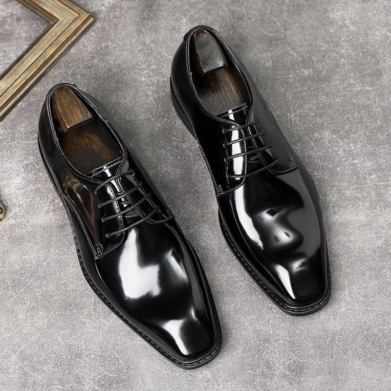 formal shoes for men stylish Wedding Lace up Derby shoesyes