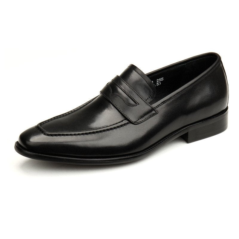 formal slip on mens penny loafer dress shoes Business casual shoes