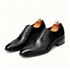 Heritage Cap Toe Oxfords: Refined Fashion Social Men's Dress Shoesyes