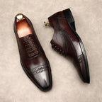 Heritage Cap Toe Oxfords: Refined Fashion Social Men's Dress Shoesyes