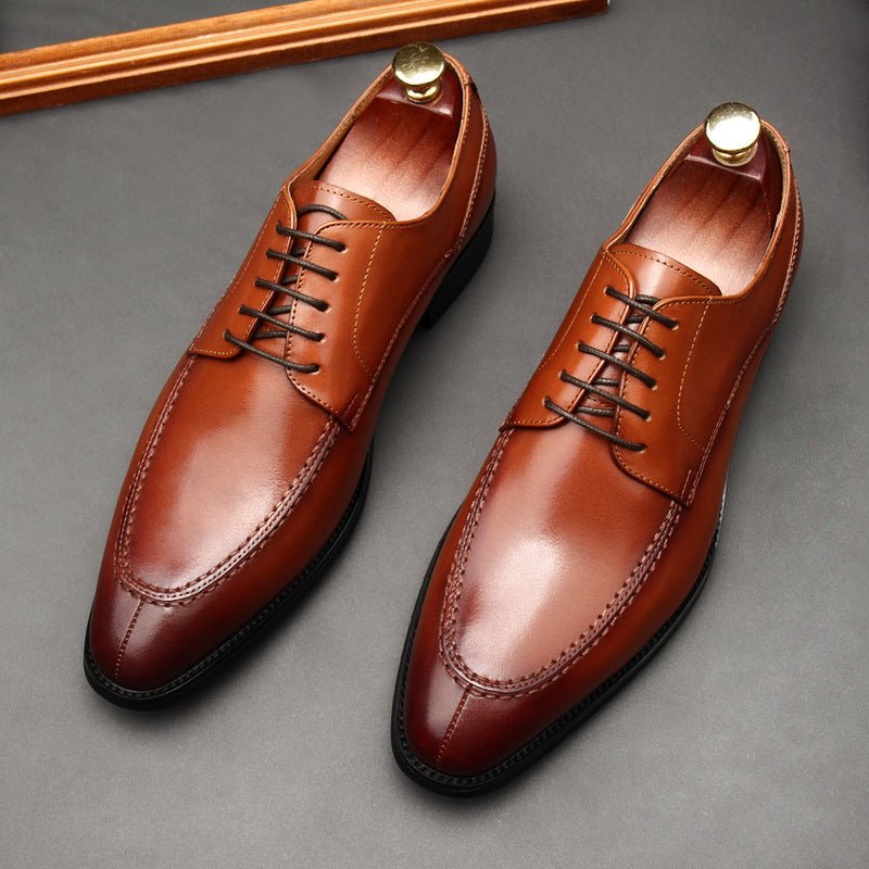Italian Patina Split - Toe Derby: Luxury Party & Prom Formal Shoesyes