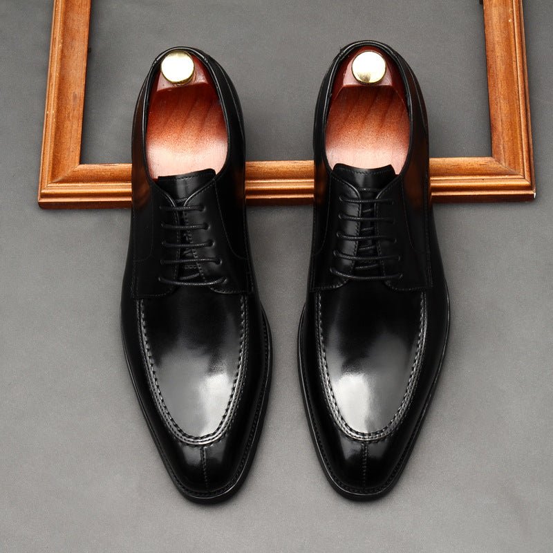 Italian Patina Split - Toe Derby: Luxury Party & Prom Formal Shoesyes