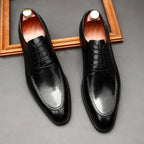 Italian Patina Split - Toe Derby: Luxury Party & Prom Formal Shoesyes