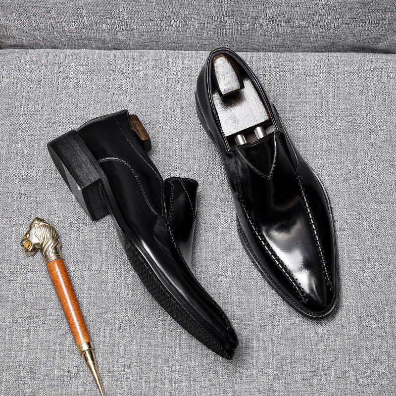 Italian Style Artisan Loafers: Stylish Men's Wedding Dress Shoesyes