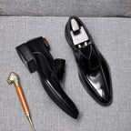 Italian Style Artisan Loafers: Stylish Men's Wedding Dress Shoesyes