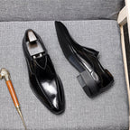 Italian Style Artisan Loafers: Stylish Men's Wedding Dress Shoesyes