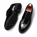 Italian Style Men's Derby Shoes: Classic Business Formal Shoesyes