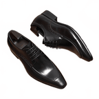 Italian Style Men's Derby Shoes: Premium Business Formal Shoesyes