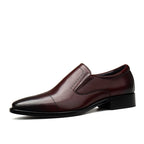 Italian Style Men's Dress Loafers: Stylish Pointed Toe Wedding Shoesyes