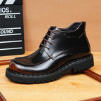 lace up mens shoes dress boots fashion Ankle bootsyes