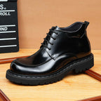 lace up mens shoes dress boots fashion Ankle bootsyes