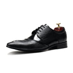 Men's 3D Crocodile Derby Shoes: Stylish Wedding Formal Dress Shoesyes