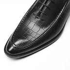 Men's Alligator Pattern Oxfords: Fashion Banquet Wedding Dress Shoesyes