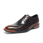 Men's Bold Square Oxfords: Fashion Reception - Ready Formal Dress Shoesyes