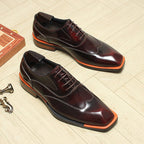 Men's Bold Wingtip Oxfords: Fashion Banquet - Ready Formal Dress Shoes