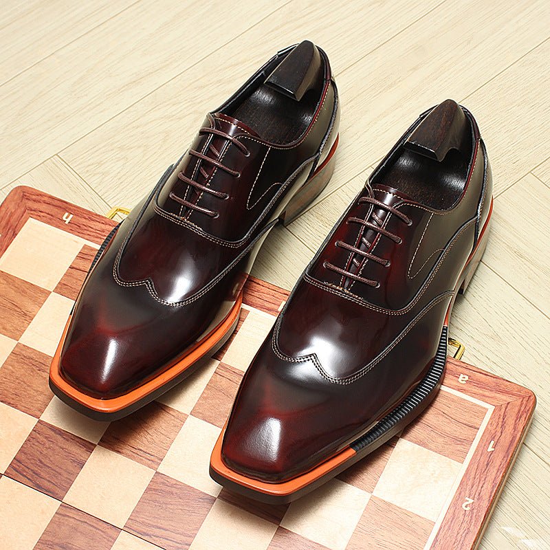 Men's Bold Wingtip Oxfords: Fashion Banquet - Ready Formal Dress Shoes