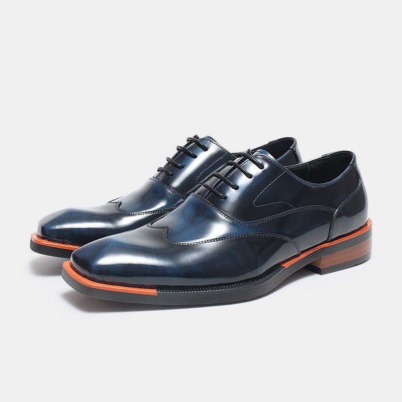 Men's Bold Wingtip Oxfords: Fashion Banquet - Ready Formal Dress Shoes