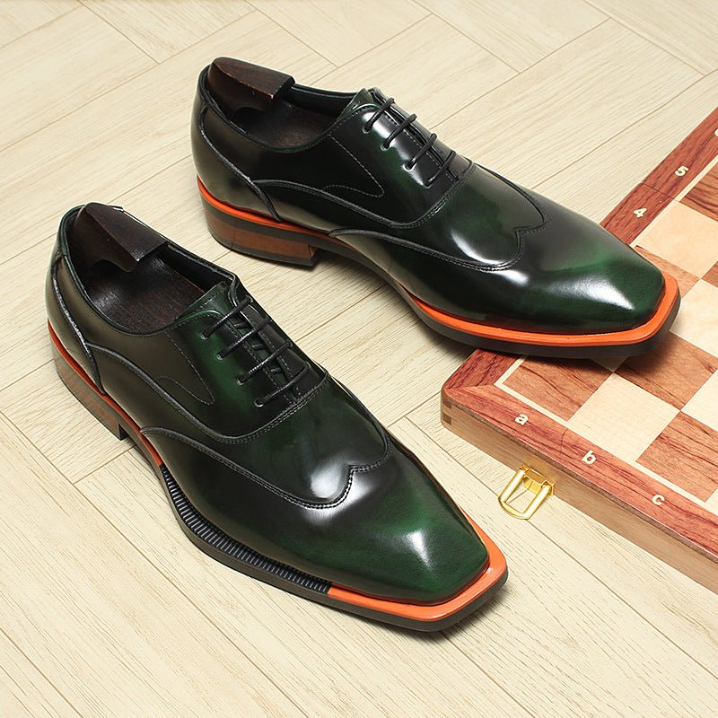 Men's Bold Wingtip Oxfords: Fashion Banquet - Ready Formal Dress Shoes