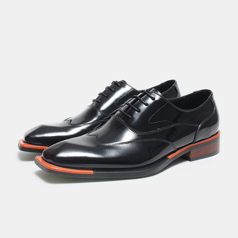 Men's Bold Wingtip Oxfords: Fashion Banquet - Ready Formal Dress Shoes