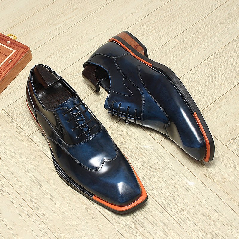 Men's Bold Wingtip Oxfords: Fashion Banquet - Ready Formal Dress Shoes