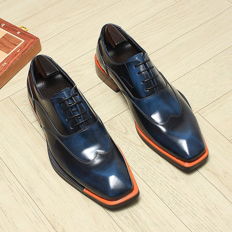 Men's Bold Wingtip Oxfords: Fashion Banquet - Ready Formal Dress Shoes