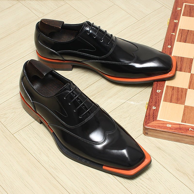 Men's Bold Wingtip Oxfords: Fashion Banquet - Ready Formal Dress Shoes
