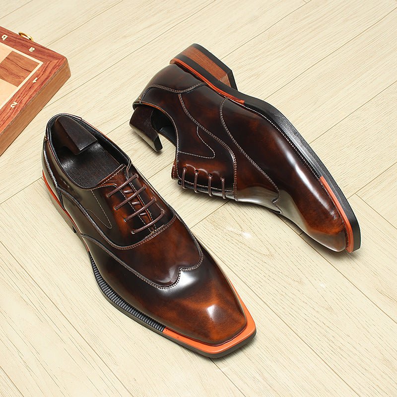 Men's Bold Wingtip Oxfords: Fashion Banquet - Ready Formal Dress Shoes