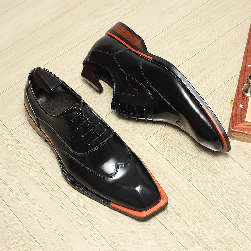 Men's Bold Wingtip Oxfords: Fashion Banquet - Ready Formal Dress Shoes