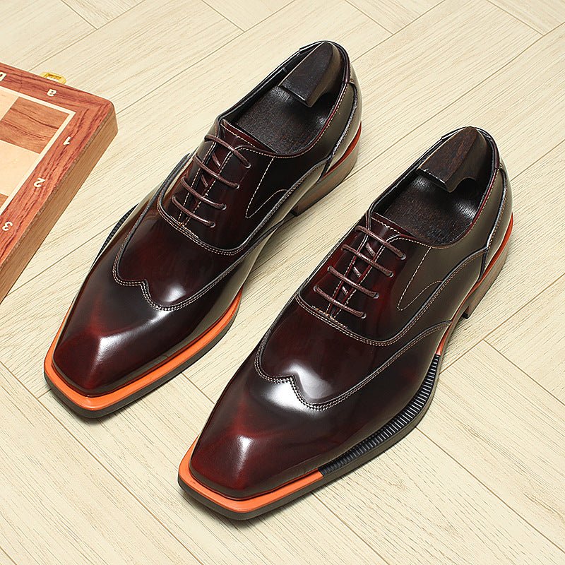 Men's Bold Wingtip Oxfords: Fashion Banquet - Ready Formal Dress Shoes