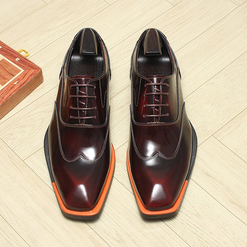 Men's Bold Wingtip Oxfords: Fashion Banquet - Ready Formal Dress Shoes