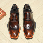 Men's Bold Wingtip Oxfords: Fashion Banquet - Ready Formal Dress Shoes