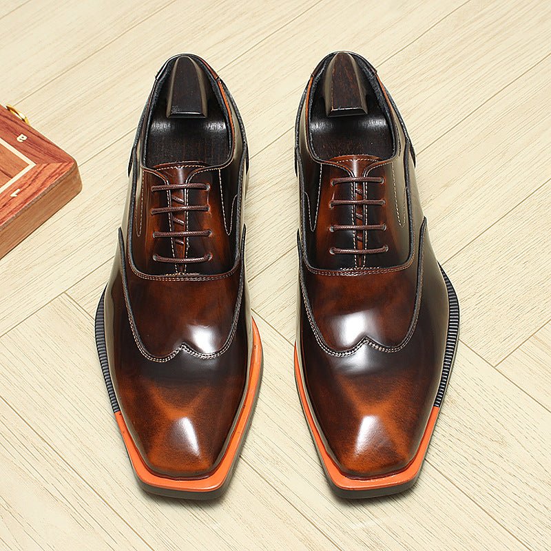 Men's Bold Wingtip Oxfords: Fashion Banquet - Ready Formal Dress Shoes