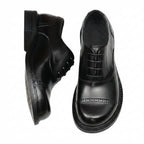 Men's Cap Toe Leather Oxford Dress Shoes | Black & Brownyes