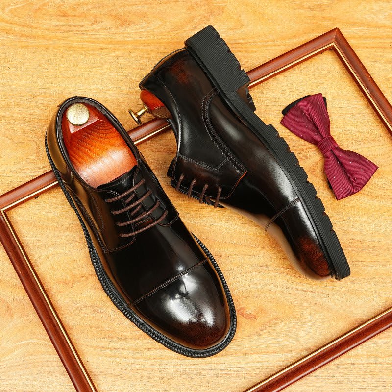 Men's Cap Toe Oxford Dress Shoes | Bespoke Commuter Footwearyes