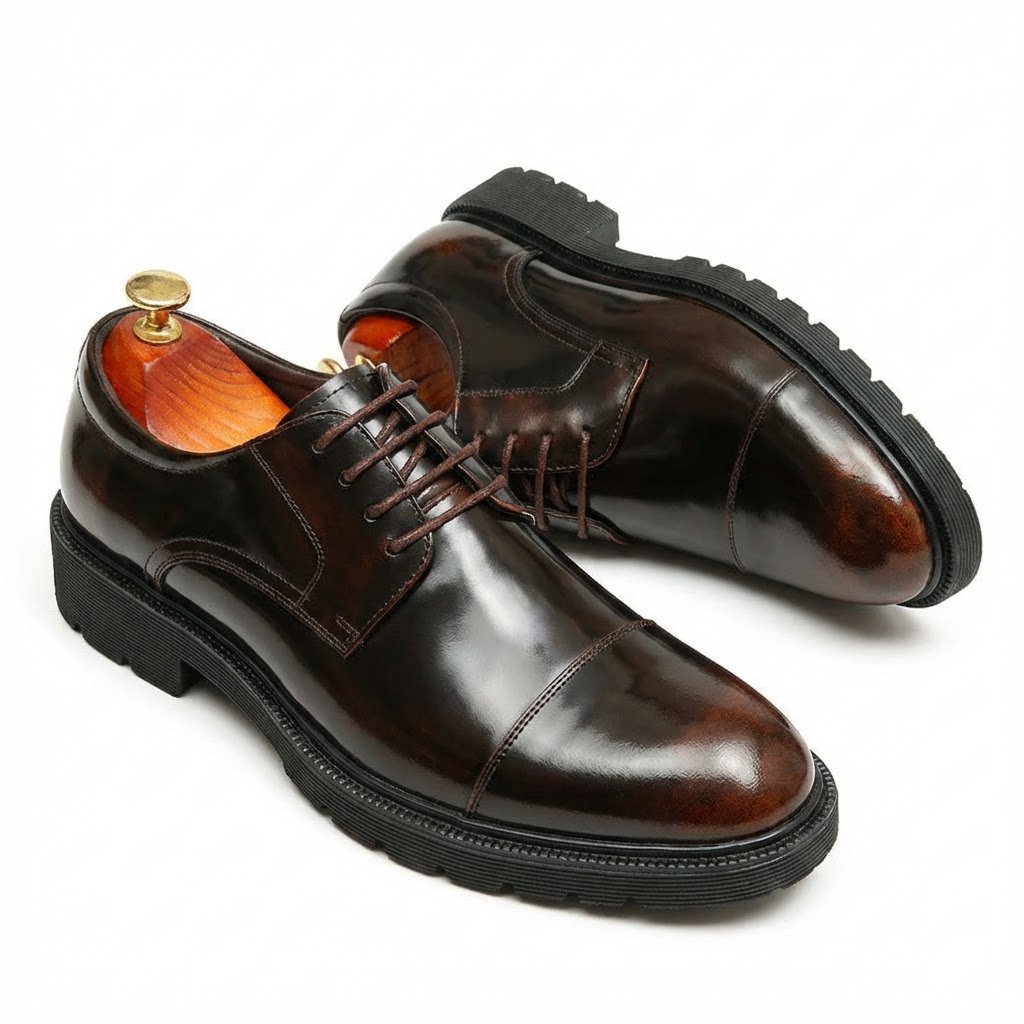 Men's Cap Toe Oxford Dress Shoes | Bespoke Commuter Footwearyes