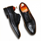Men's Cap Toe Oxford Dress Shoes | Elite Business Formal Footwearyes