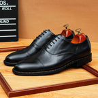 Men's Cap Toe Oxford Dress Shoes | Elite Business Formal Footwearyes