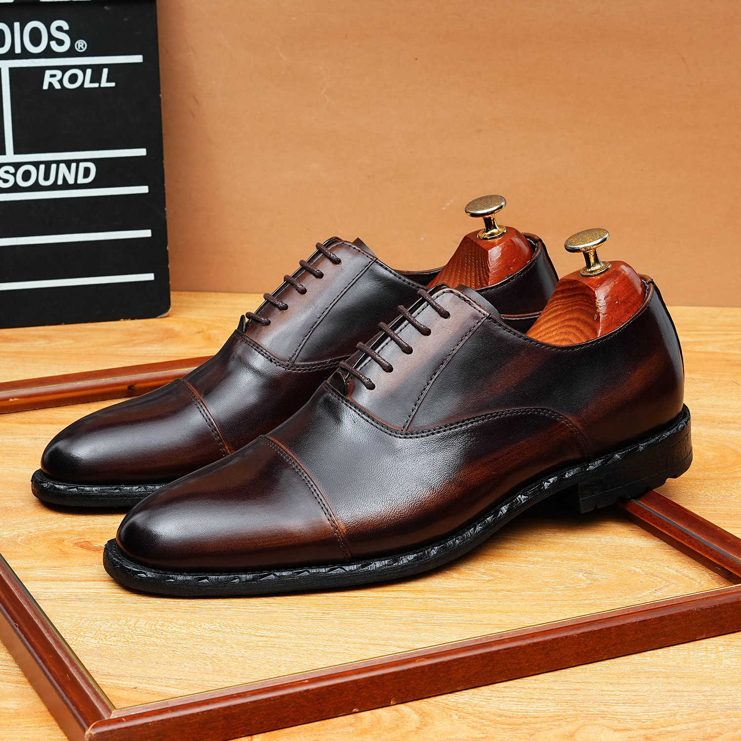 Men's Cap Toe Oxford Dress Shoes | Elite Business Formal Footwearyes
