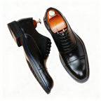 Men's Cap Toe Oxford Dress Shoes | Italian Business Formal Footwearyes